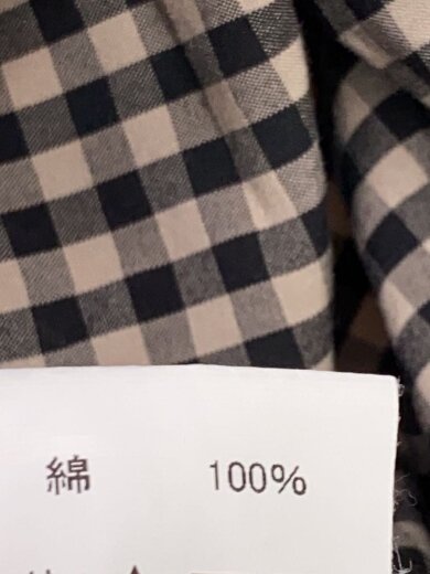 商品画像：プルオーバーシャツワンピース/36/コットン/BRW/チェック/JD-3649// 4