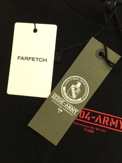 画像：izzueTシャツ/L/コットン/BLK/FARFETCH取り扱い8