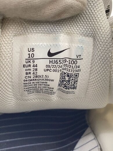 商品画像：ローカットスニーカー_HJ6539-100/28cm/WHT 5