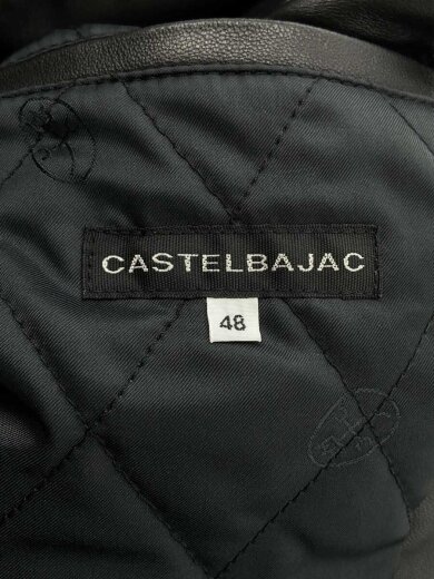 商品画像：レザージャケット・ブルゾン/48/ポリエステル/BLK/21810-128 3