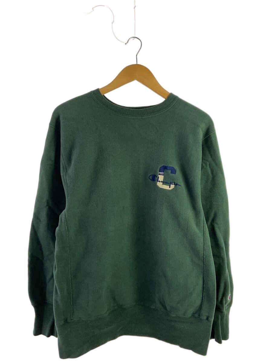 Champion / 90s/スウェット/L/コットン/GRN/reverse