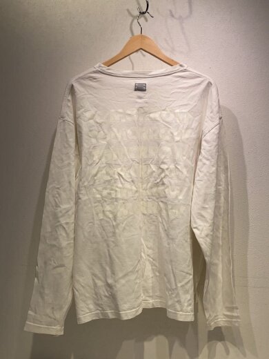 商品画像：長袖Tシャツ/S/コットン/WHT 2