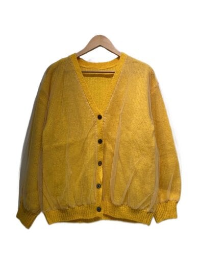 商品画像：カーディガン(薄手)/36/アクリル/YLW 1
