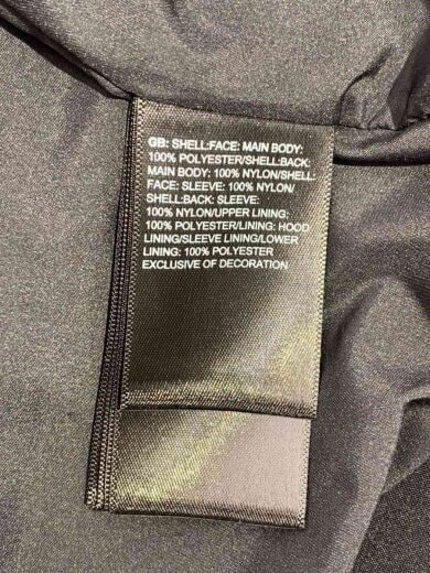 商品画像：マウンテンパーカ/--/ナイロン/BLK 4