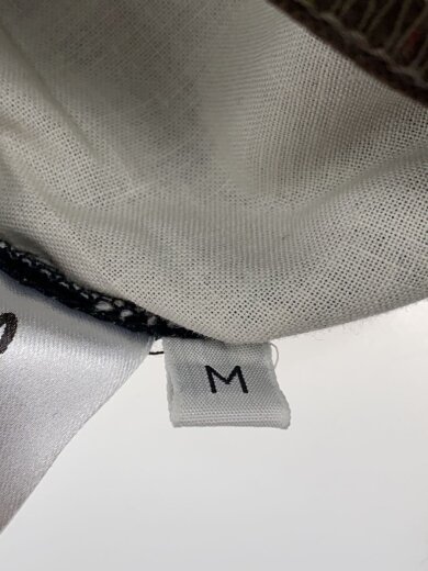 商品画像：ガンクラブチェックロゴパンツ/スラックスパンツ/M/コットン/BRW 5