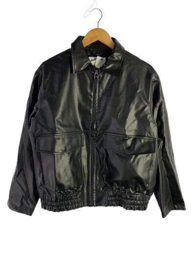 商品画像：city ambient products/レザージャケット・ブルゾン/S/フェイクレザー/BLK 1
