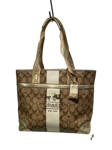 商品画像：トートバッグ_シグネチャー/キャンバス/WHT 1