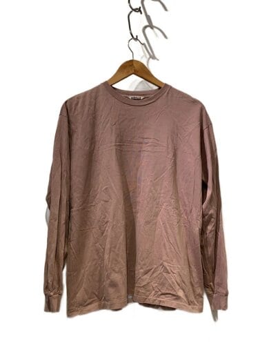 商品画像：長袖Tシャツ/4/コットン/BEG 1