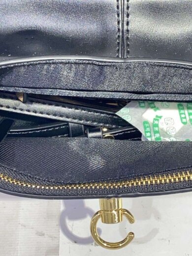 商品画像：スタンスウォレット/ハンドバッグ/レザー/BLK 6