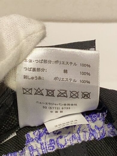 商品画像：キャップ/7 1/2/コットン/BLK/メンズ 6