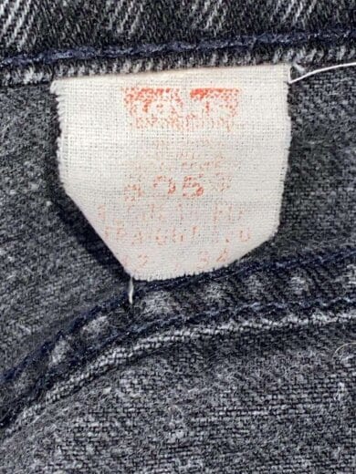 商品画像：505/90s/ストレートパンツ/32/デニム/BLK 5