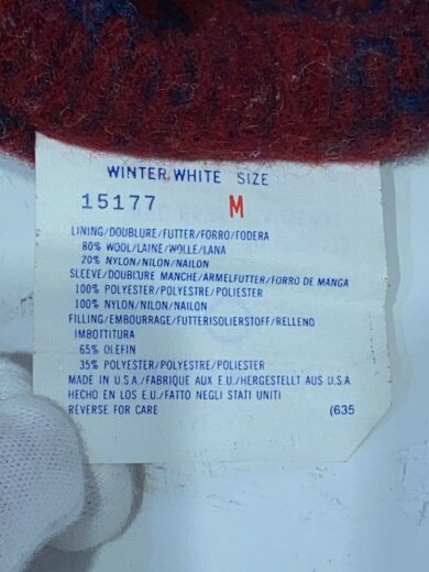 商品画像：カーディガン(薄手)/M/ウール/マルチカラー/総柄 4