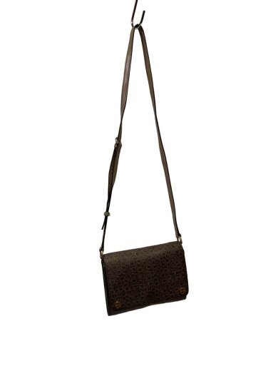 商品画像：ショルダーバッグ/レザー/BRW/総柄 1