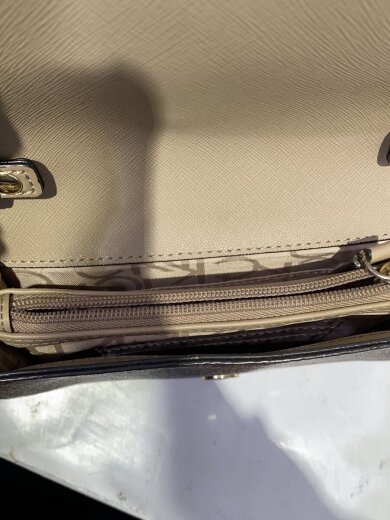 商品画像：ショルダーバッグ/レザー/BRW/総柄 6