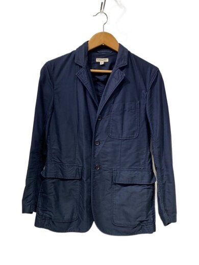 商品画像：テーラードジャケット/XS/コットン/NVY/無地 1