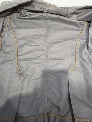 商品画像：テーラードジャケット/XS/コットン/NVY/無地 8