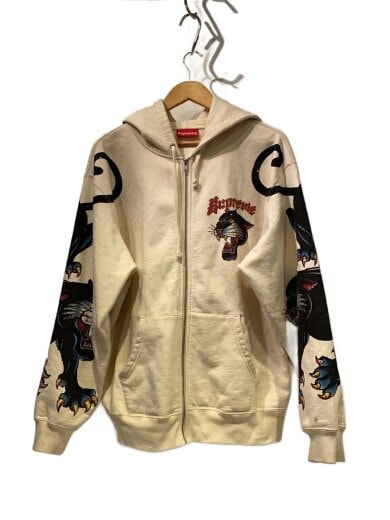 商品画像：ジップパーカー/M/コットン/BEG/無地// 1