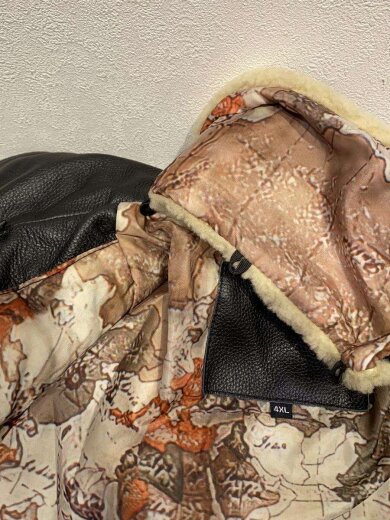 画像：その他ブランドレザージャケット・ブルゾン/--/レザー/BLK//5