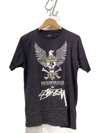 商品画像：Tシャツ/M/コットン/BLK/プリント 1