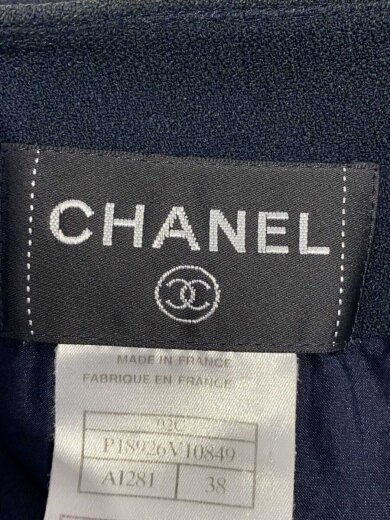 商品画像：スカート/38/--/BLK/無地/P18926V10849 4