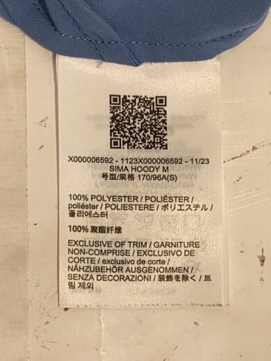商品画像：ナイロンジャケット/M/ポリエステル/BLU/X000006592 4