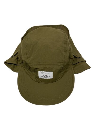 商品画像：FACEHUGGER CAP/キャップ/--/ナイロン/GRN/メンズ/221HCDT-HT12// 1