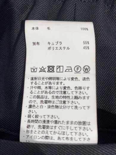 商品画像：Wool Prime-Wide Two Tucks Pants/ボトム/0/ウール/BLK/11242461208// 6