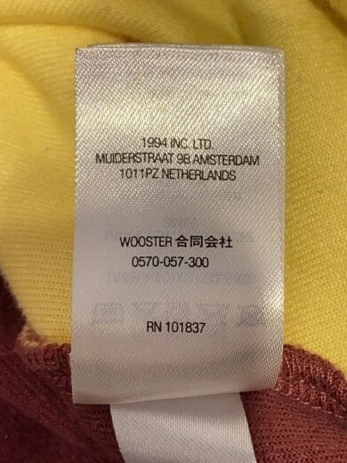 商品画像：22AW/Paneled Velor L/S Polo/ポロシャツ/S/ポリエステル/BRD/無地 4