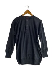 長袖Tシャツ/44/コットン/BLK