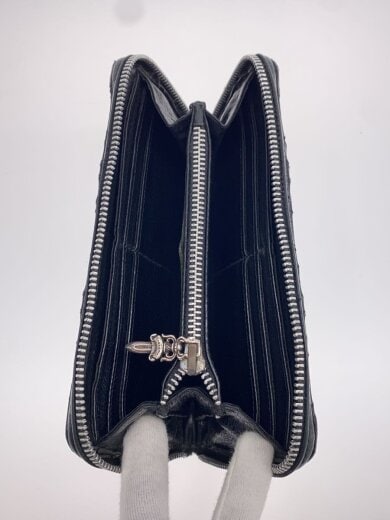 商品画像：REC F ZIP QUILTED/長財布/レザー/BLK/メンズ// 4