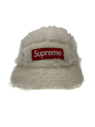 商品画像：24AW/fuzzy camp cap/キャップ/--/コットン/WHT/無地/メンズ 1