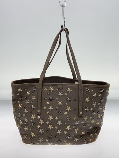 商品画像：サシャ/角擦れ有/ハンドバッグ/レザー/BEG 3