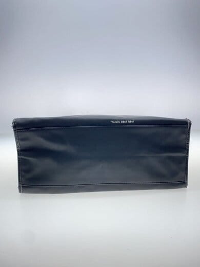 画像：MM6SHOPPING LOGO/トートバッグ/PVC/BLK/S41WC00514