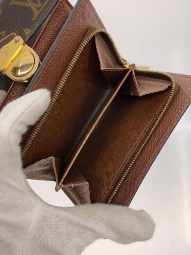 商品画像：ポルト・フォイユ・ジョイ_モノグラム・キャンバス/PVC/BRW/メンズ 5