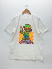 19SS/Molotov Kid Tee/Tシャツ/M/コットン/WHT