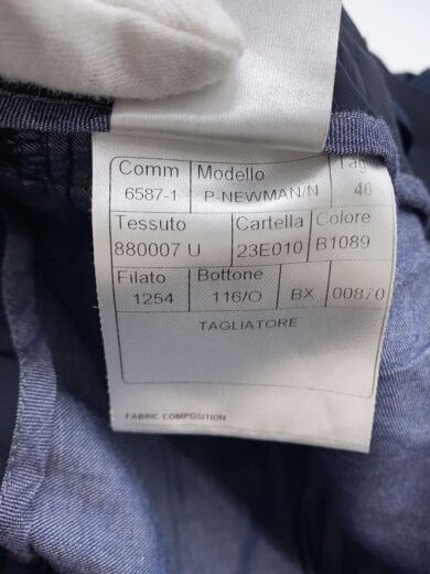 商品画像：ボトム/46/ナイロン/BLK/P-NEWMAN/N 880007 6