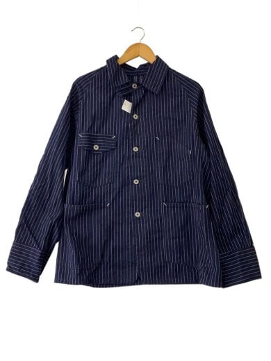 画像：POST OVERALLSジャケット/L/コットン/NVY1