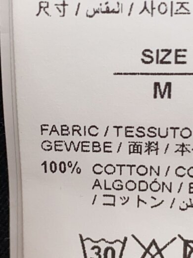 商品画像：MARKER S/S OVER TEE/Tシャツ/M/コットン/BLK/OMAA038R21JER002 5