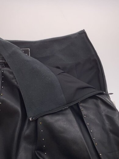 商品画像：スカート/38/レザー/BLK/無地/1942 4028-0 3