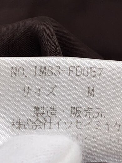 商品画像：シャギーショールカラージャケット/M/ポリエステル/BRW/IM83-FD057 4