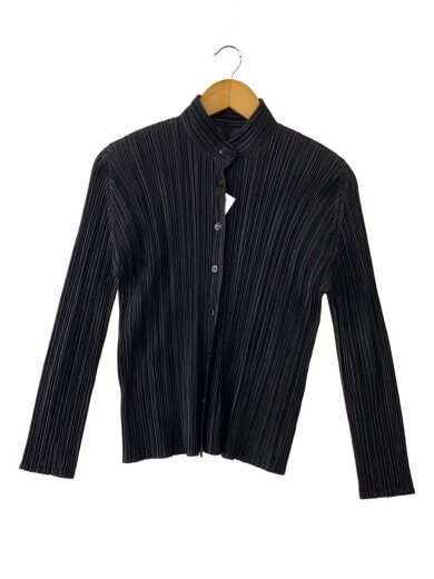 画像：PLEATS PLEASE ISSEY MIYAKE長袖シャツ/3/ポリエステル/BLK/PP73-JJ2031