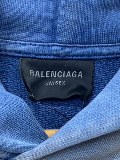 商品画像：23AW/ROUND HOODIE/パーカー/3/コットン/BLU/761458 TPVD6 3