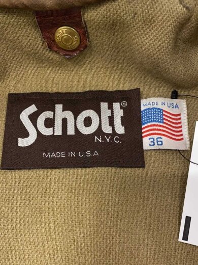 商品画像：G-1/ミリタリージャケット/36/レザー/BRW 4