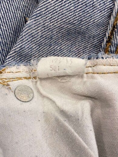 商品画像：80s/VT/501/赤耳/実寸W33/デニム/インディゴ/スレ有 6