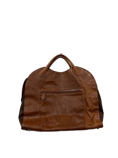 商品画像：ボストンバッグ/レザー/BRW 1