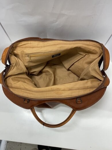 商品画像：ボストンバッグ/レザー/BRW 6