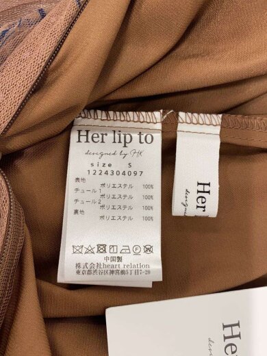 商品画像：チュールスカート/S/ポリエステル/BRW/1224304097// 5