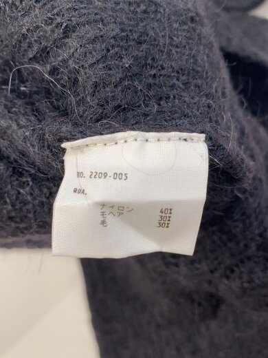 商品画像：ニット・セーター(厚手)/44/ナイロン/BLK/2209-005 4