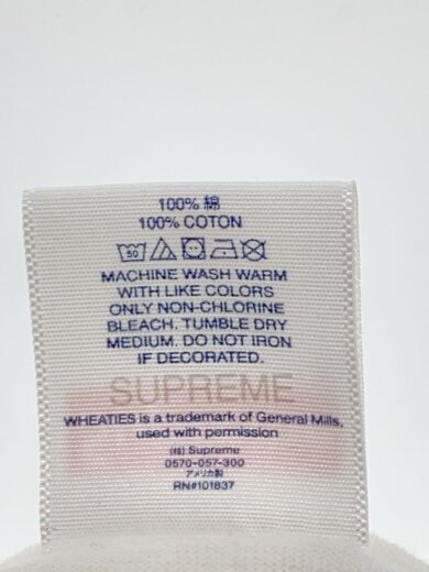 商品画像：21SS/wheaties/Tシャツ/XL/コットン/WHT 4