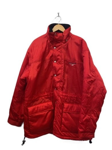 商品画像：中綿ジャケット/XL/ポリエステル/RED/ 1